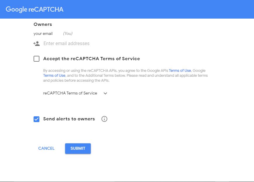 اضافه کردن reCAPTCHA به فرم دیدگاه وردپرس