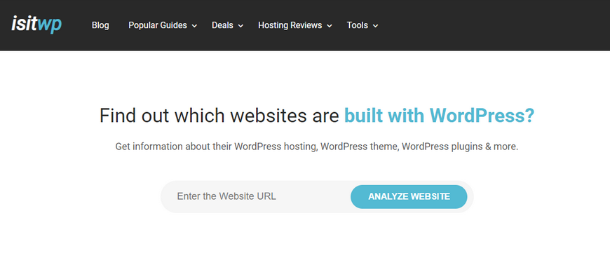 What WordPress Theme a Site is Using