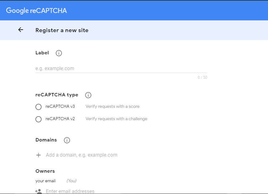 اضافه کردن reCAPTCHA به فرم دیدگاه وردپرس