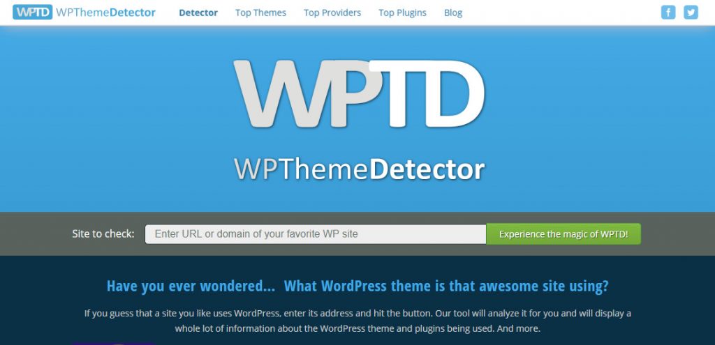 What WordPress Theme a Site is Using