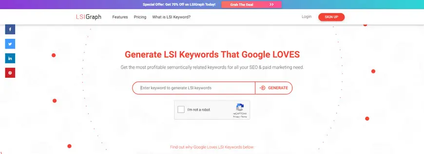how do you generate lsi keywords does