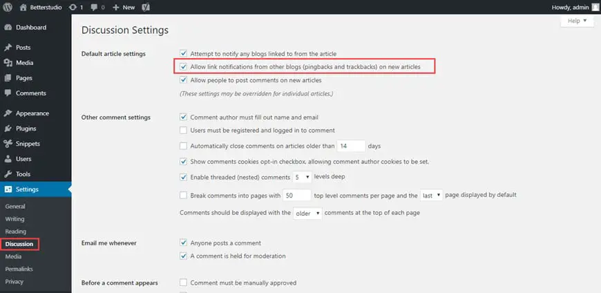 disable wordpress comments