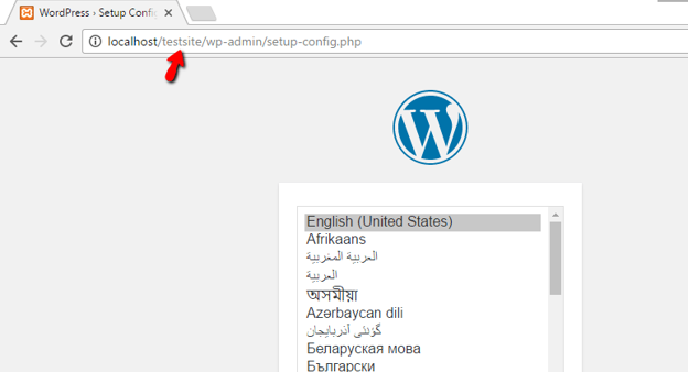 Install WordPress on Localhost