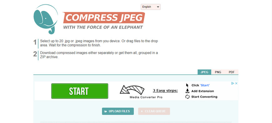 Jpeg compressor