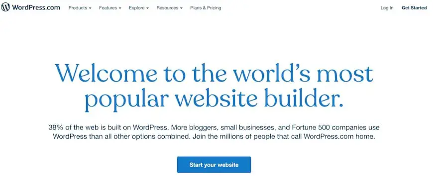 free wordpress hosting