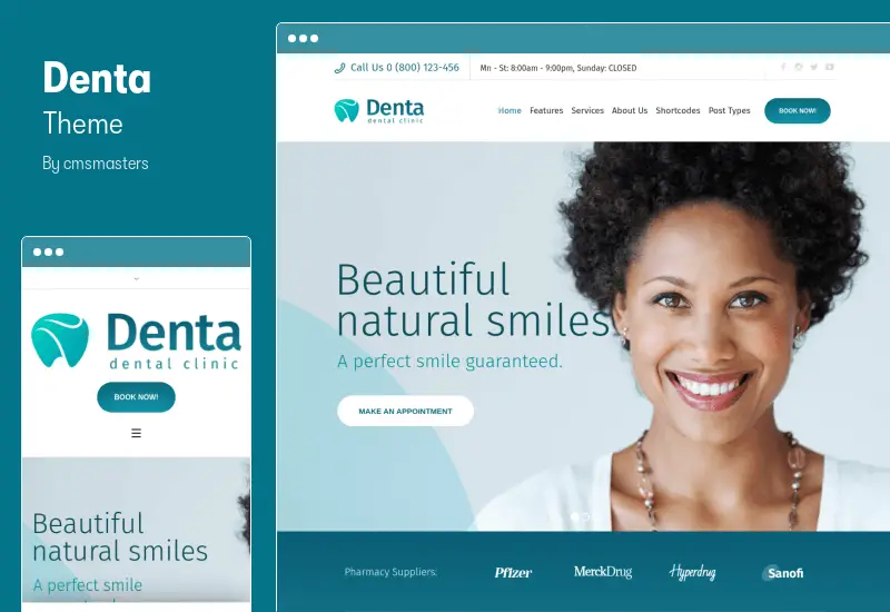 Denta Theme - Dental Clinic WP Theme