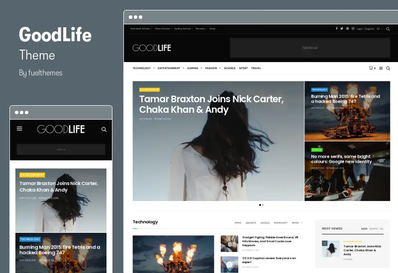 Good Life Theme - Magazine & Newspaper WordPress Theme