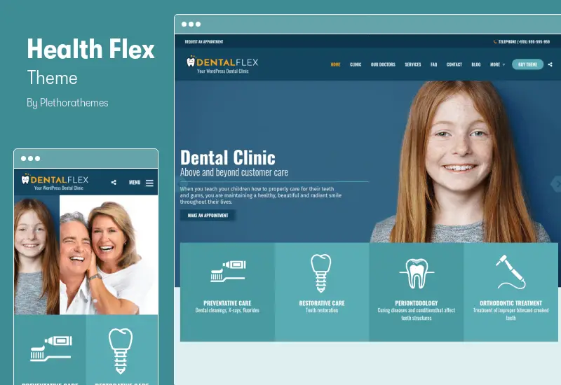Health Flex Theme - Doctor Medical Clinic & Health WordPress Theme
