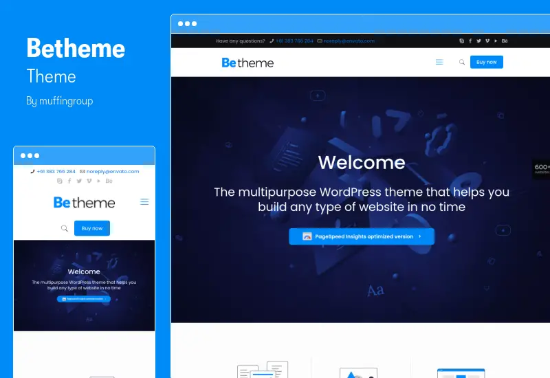 BeTheme Theme - Limitless Website Builder for WordPress