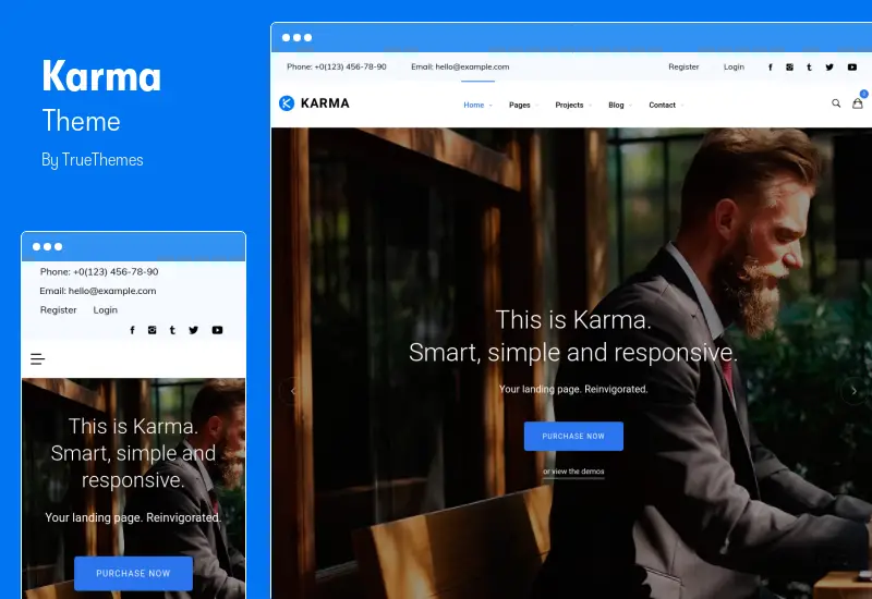 Karma Theme - Elementor Business Theme