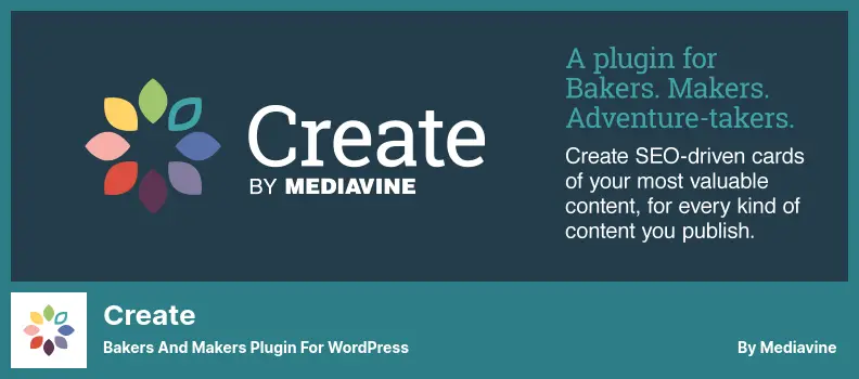 Create Plugin - Bakers and Makers Plugin for WordPress