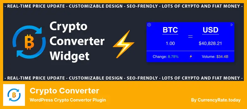 Crypto Converter Plugin - WordPress Crypto Convertor Plugin