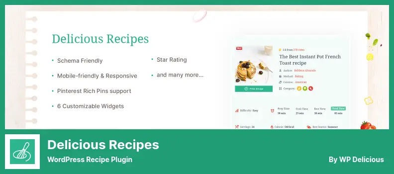 Delicious Recipes Plugin - WordPress Recipe Plugin