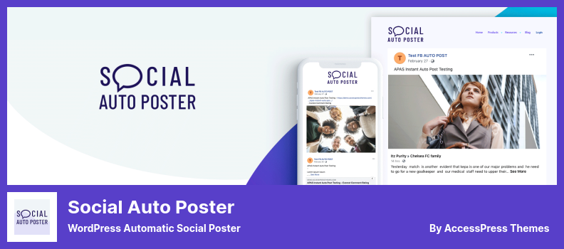 Social Auto Poster Plugin - WordPress Automatic Social Poster