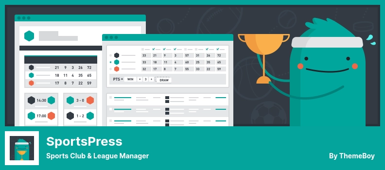 SportsPress Plugin - Sports Club & League Manager