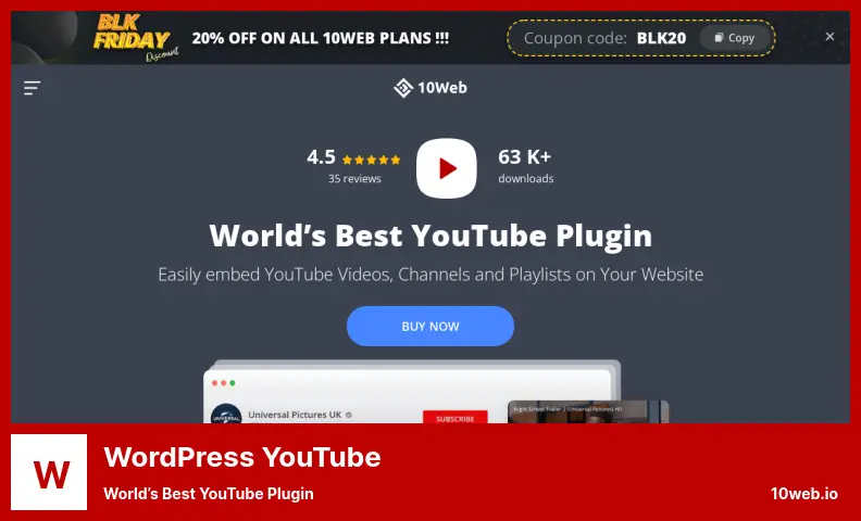 WordPress YouTube Plugin - World’s Best YouTube Plugin