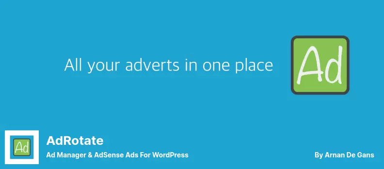AdRotate Plugin - Ad manager & AdSense Ads For WordPress