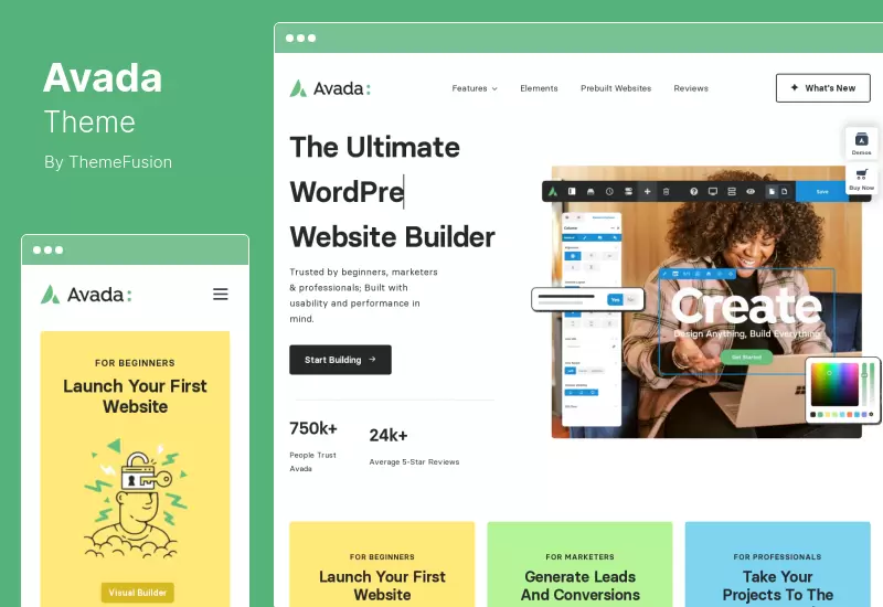 Avada Theme - Website Builder For WordPress  WooCommerce