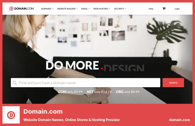 Domain.com - Website Domain Names, Online Stores & Hosting Provider