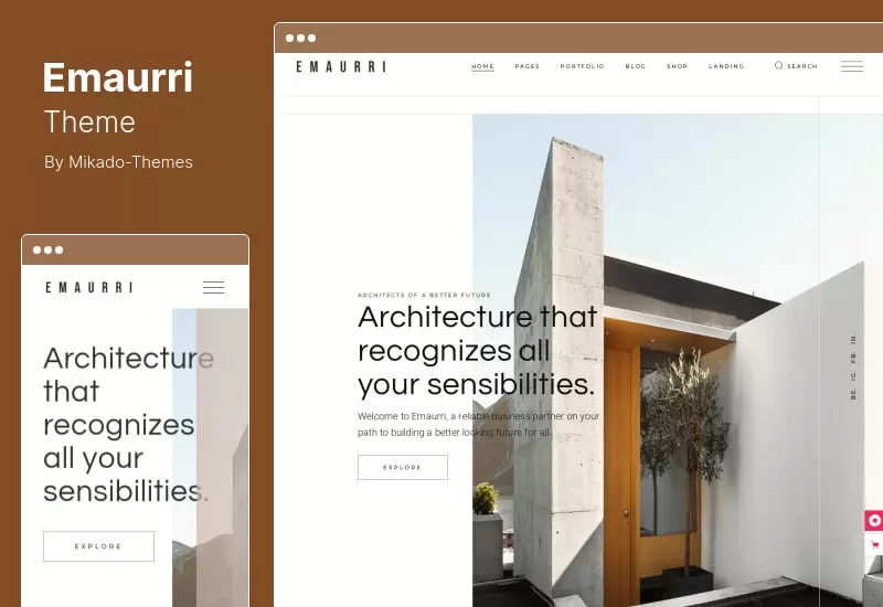 Emaurri Theme - Architecture Interior Design Theme