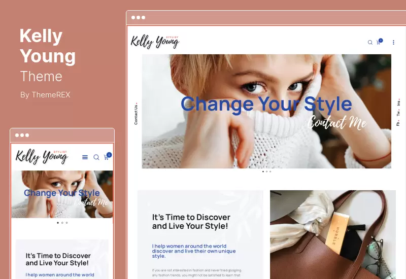 Kelly Young Theme - Personal Stylist WordPress Theme