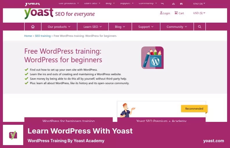Learn WordPress With Yoast - WordPress Training by Yoast Academy