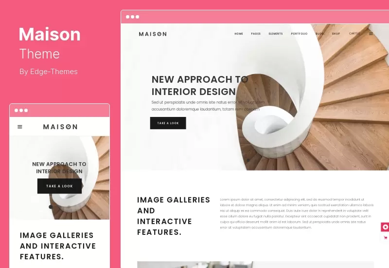 Maison Theme - Modern Theme for Interior Designers Architects