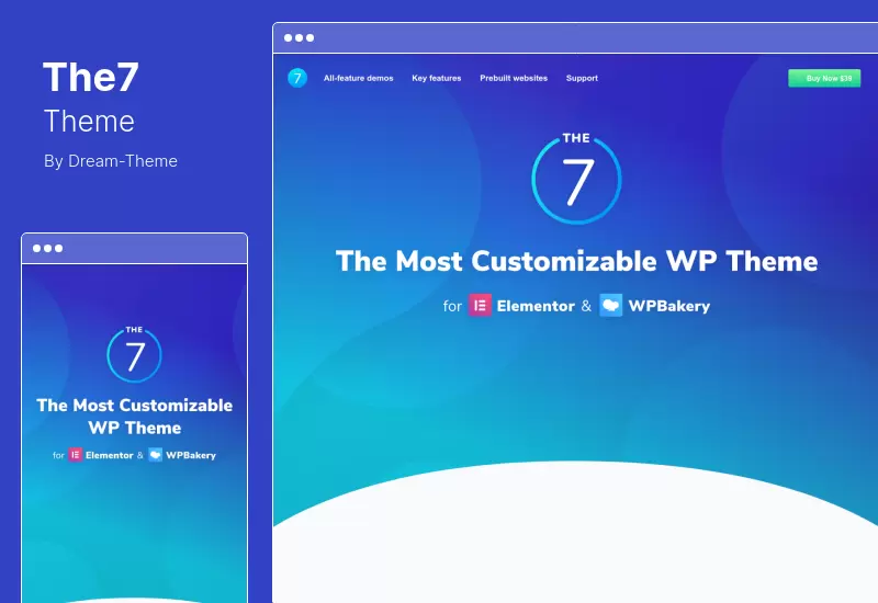The7 Theme - Website eCommerce Builder for WordPress