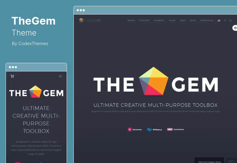 TheGem Theme - Creative MultiPurpose  WooCommerce WordPress Theme