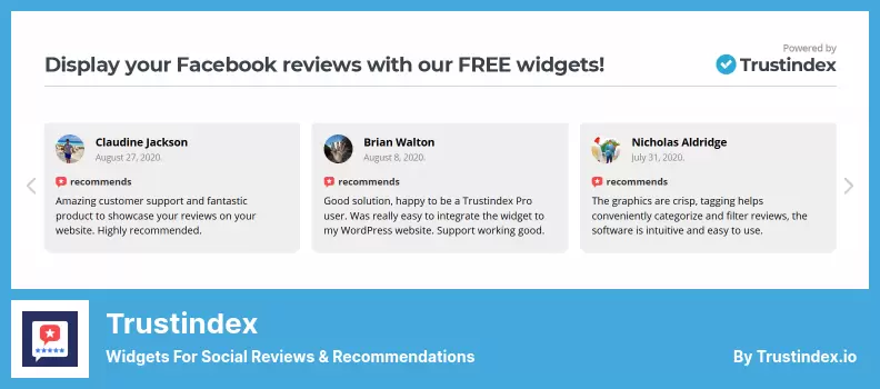 Trustindex Plugin - Widgets for Social Reviews & Recommendations