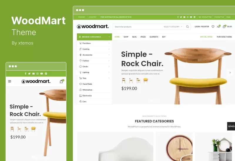 WoodMart Theme - Multipurpose WooCommerce Theme