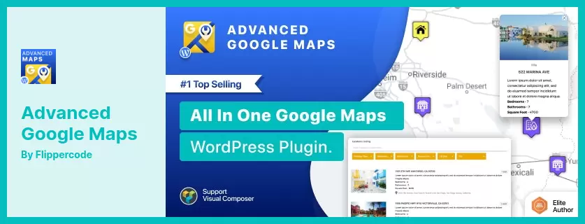 Advanced Google Maps Plugin - Powerfull Google Maps Plugin for WordPress