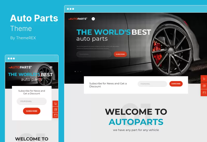 Auto Parts Theme - Auto Part WordPress theme