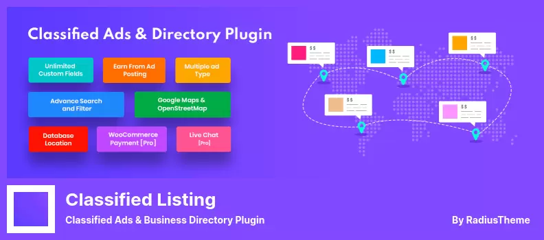 Classified Listing Plugin - Classified ads & Business Directory Plugin