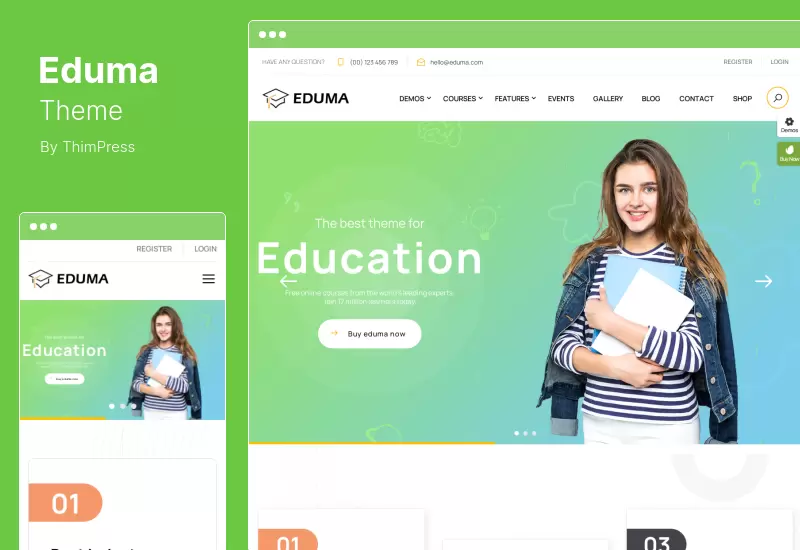 Eduma Theme - Education WordPress Theme