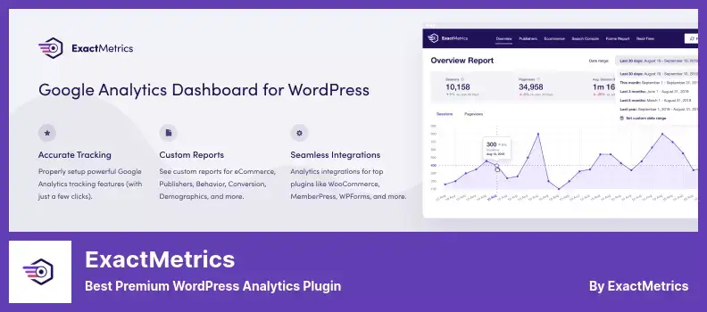 ExactMetrics Plugin - Best Premium WordPress Analytics Plugin