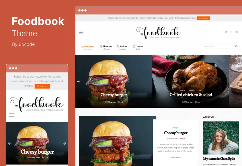 Foodbook Theme - Recipe Community, Blog, Food  Restaurant Theme