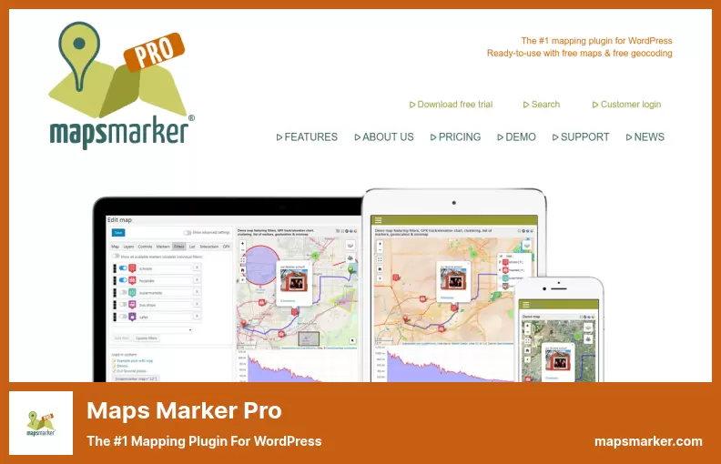 Maps Marker Pro Plugin - The #1 Mapping Plugin for WordPress