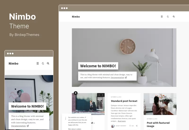 Nimbo Theme - Personal Blog WordPress Theme