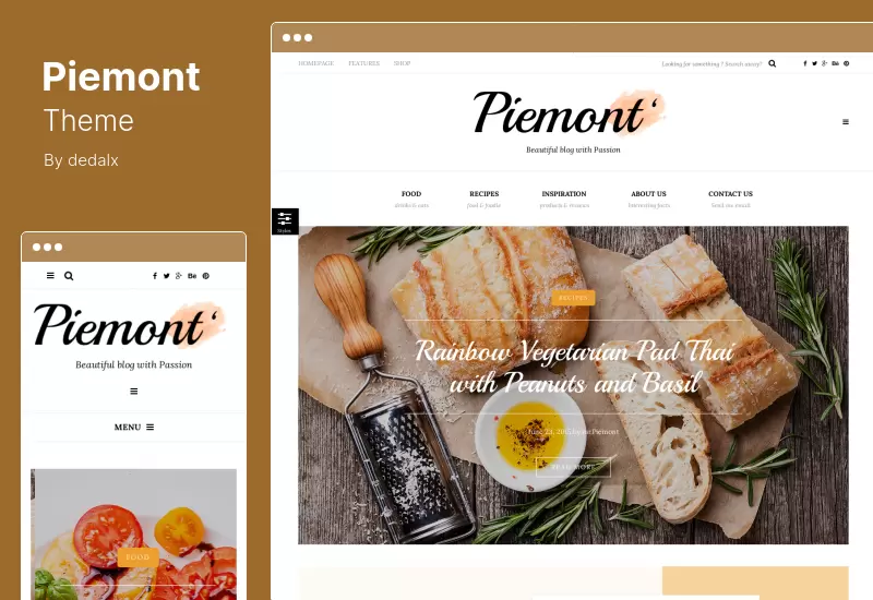 Piemont Theme - Premium Travel  Lifestyle Responsive WordPress Theme