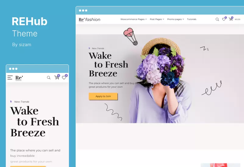 REHub Theme - Multi Vendor Marketplace WordPress Theme