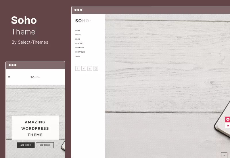 Soho Theme - Clean Multipurpose WordPress Theme