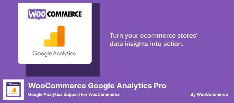 WooCommerce Google Analytics Pro Plugin - Google Analytics Support For WooCommerce