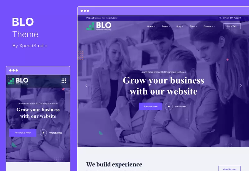 BLO Theme - Corporate Business WordPress Theme