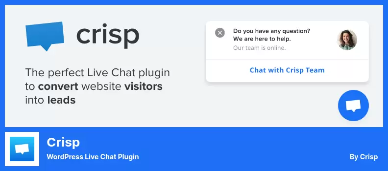 Crisp Plugin - WordPress Live Chat Plugin
