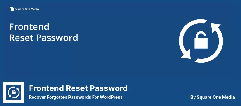 Frontend Reset Password Plugin - Recover Forgotten Passwords For WordPress