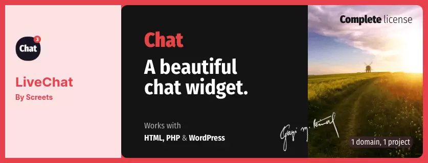 LiveChat Plugin - live chat plugin for WordPress