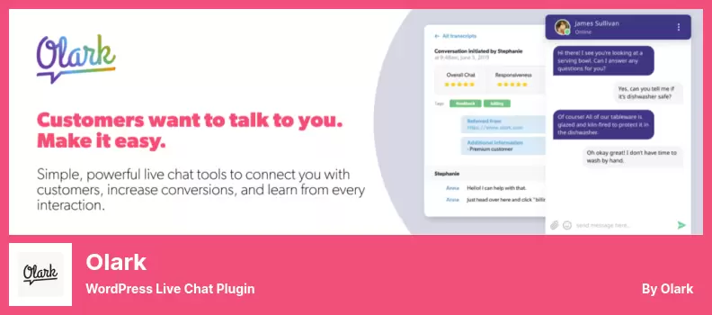 Olark Plugin - WordPress Live Chat Plugin