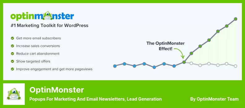 OptinMonster Plugin - Popups for Marketing and Email Newsletters, Lead Generation