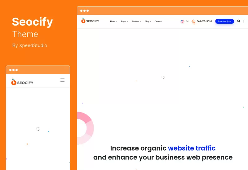 Seocify Theme - SEO and digital marketing Agency WordPress  Theme